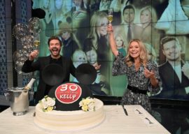 "Live" Celebrates Kelly Ripa's 30th Anniversary at Disney with Cake, Champagne and Cast Reunions