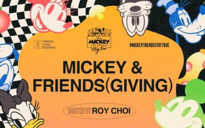 Disney and Chef Roy Choi Sever Up Pizzas Themed to the Sensational Six for Mickey and Friends(giving)