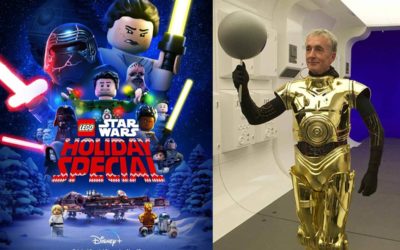Q&A: Actor Anthony Daniels, Legendary Performer Behind C-3PO, Talks "LEGO Star Wars Holiday Special"