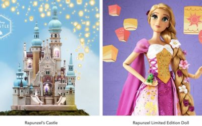 shopDisney Celebrates 10 Years of Tangled with Limited Edition Rapunzel Doll and 5th Disney Castle Collection Release