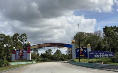 Work Begins on New Color Schemes for Walt Disney World Entrances