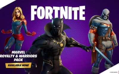 Black Panther, Captain Marvel and Taskmaster Now Available in Fortnite
