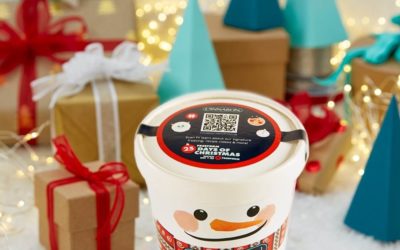 Freeform and Cinnabon Team Up to Celebrate "25 Days of Christmas" with Specially Branded Pints of Signature Cream Cheese Frosting
