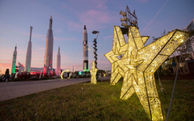 "Holidays in Space" Brings Snow and the Cosmos
to Kennedy Space Center Visitor Complex December 21 – 30
