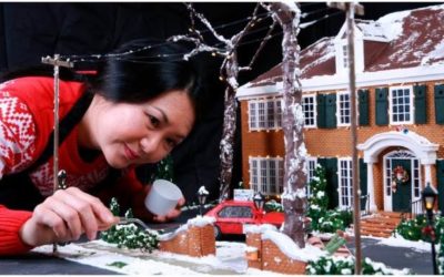 "Home Alone" Gingerbread House Created for Film's 30th Anniversary