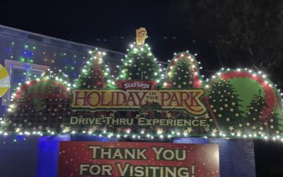 Six Flags Discovery Kingdom's Holiday in the Park Lights Drive-Thru Experience Offers Holiday Fun for Northern California Families That Follows State Guidelines