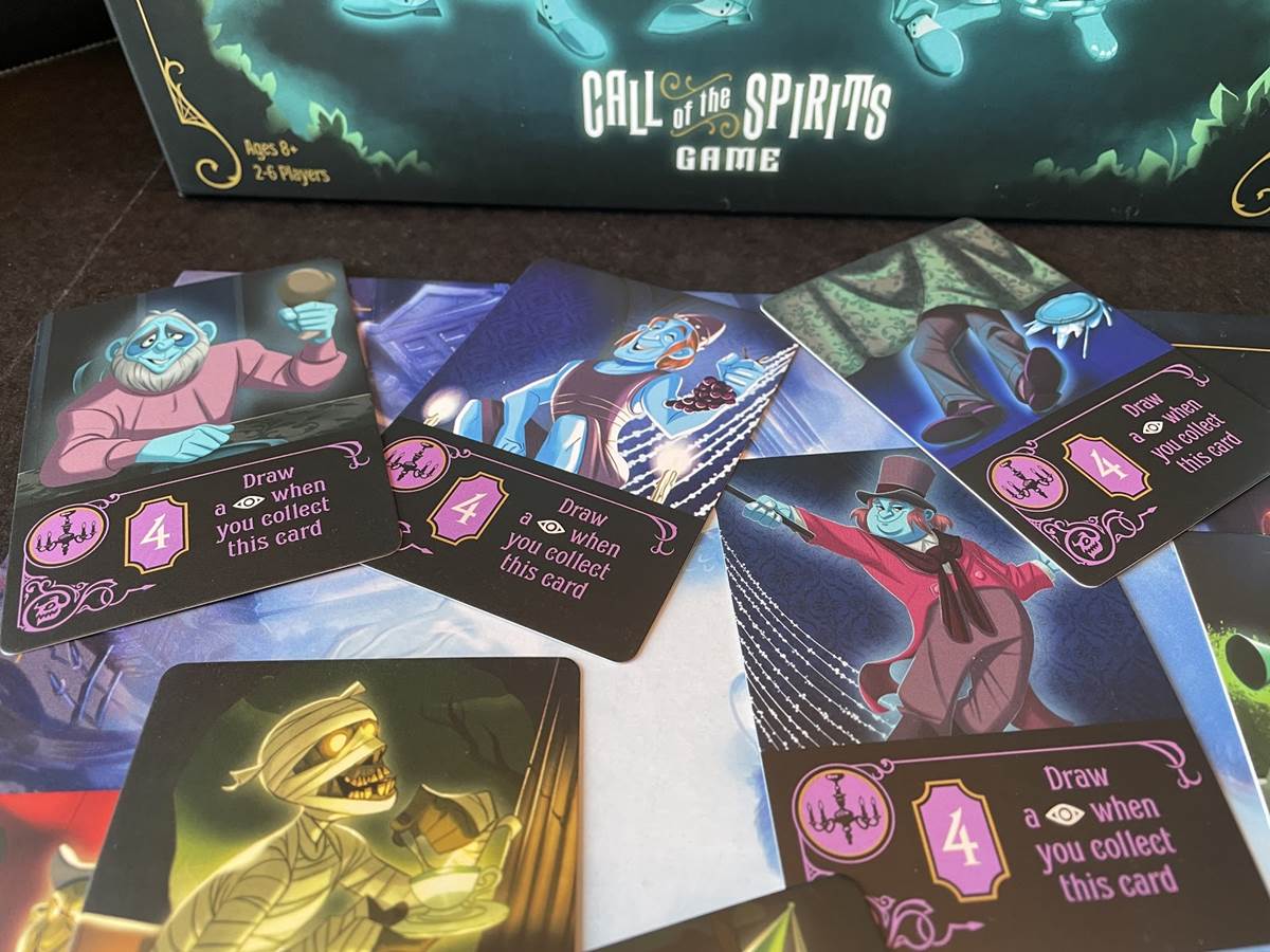 Haunted Mansion Call Of The SpiritsAll Game CardsOfficial Game Pieces 
