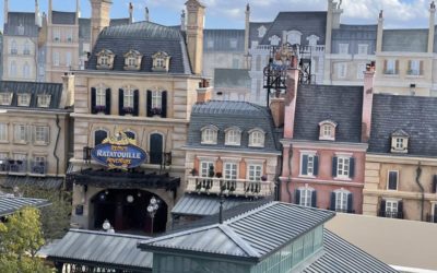 Photo Update: EPCOT'S New Ratatouille Area and Attraction a Day After "Ratatouille: The TikTok Musical" Premiered