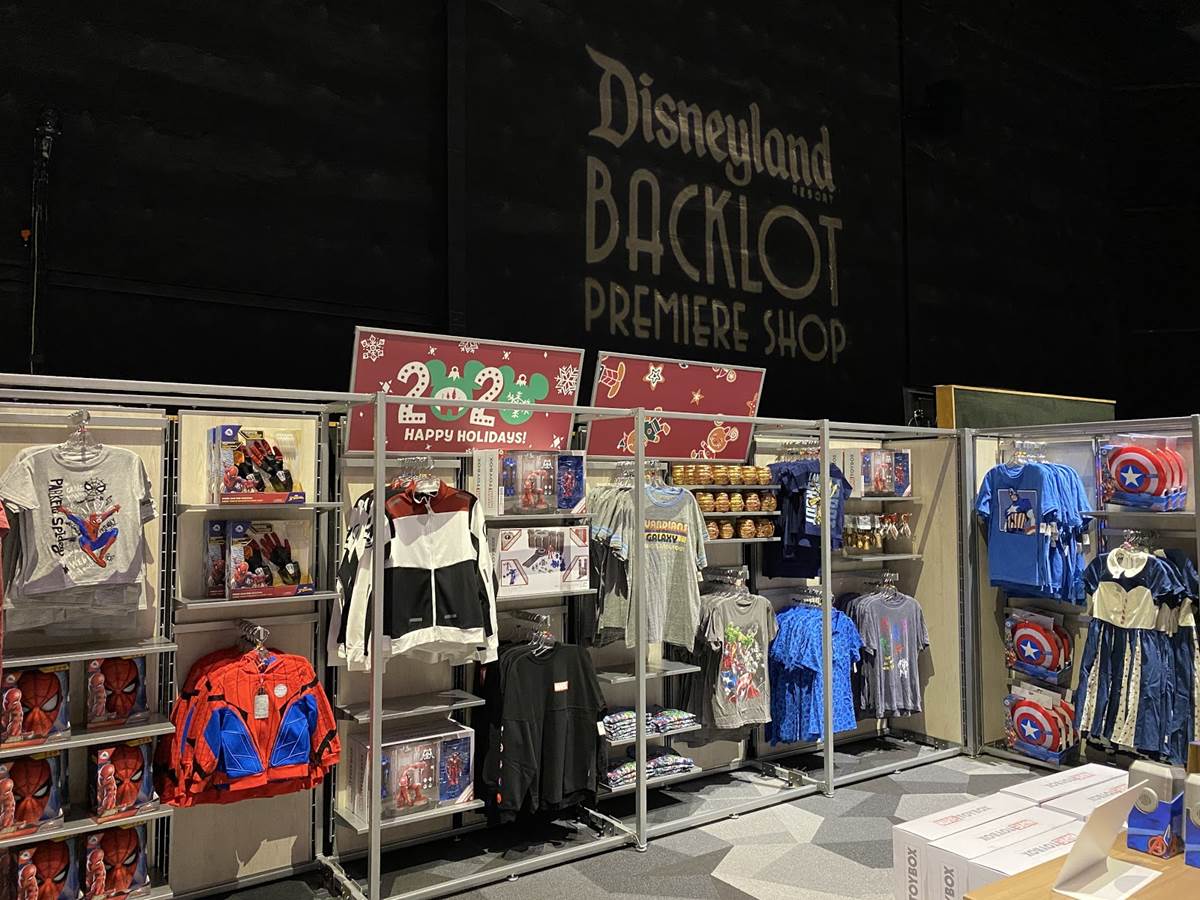 Photos New Marvel Toys And Apparel Available At Disneyland Resort Backlot Premiere Shop Laughingplace Com
