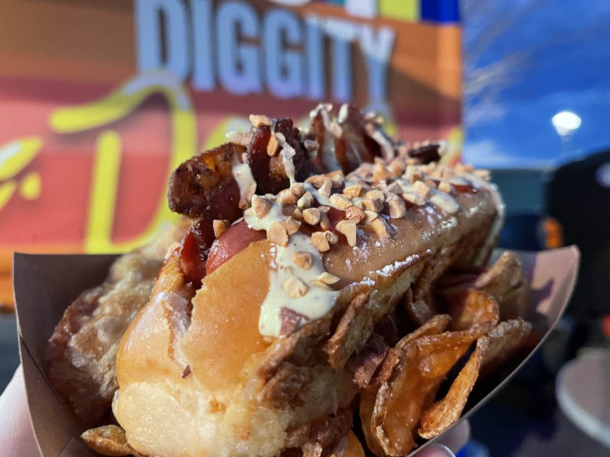Secret Menu Items at Disney Springs Hot Diggity Dogs Food Truck Make A Delicious Treat