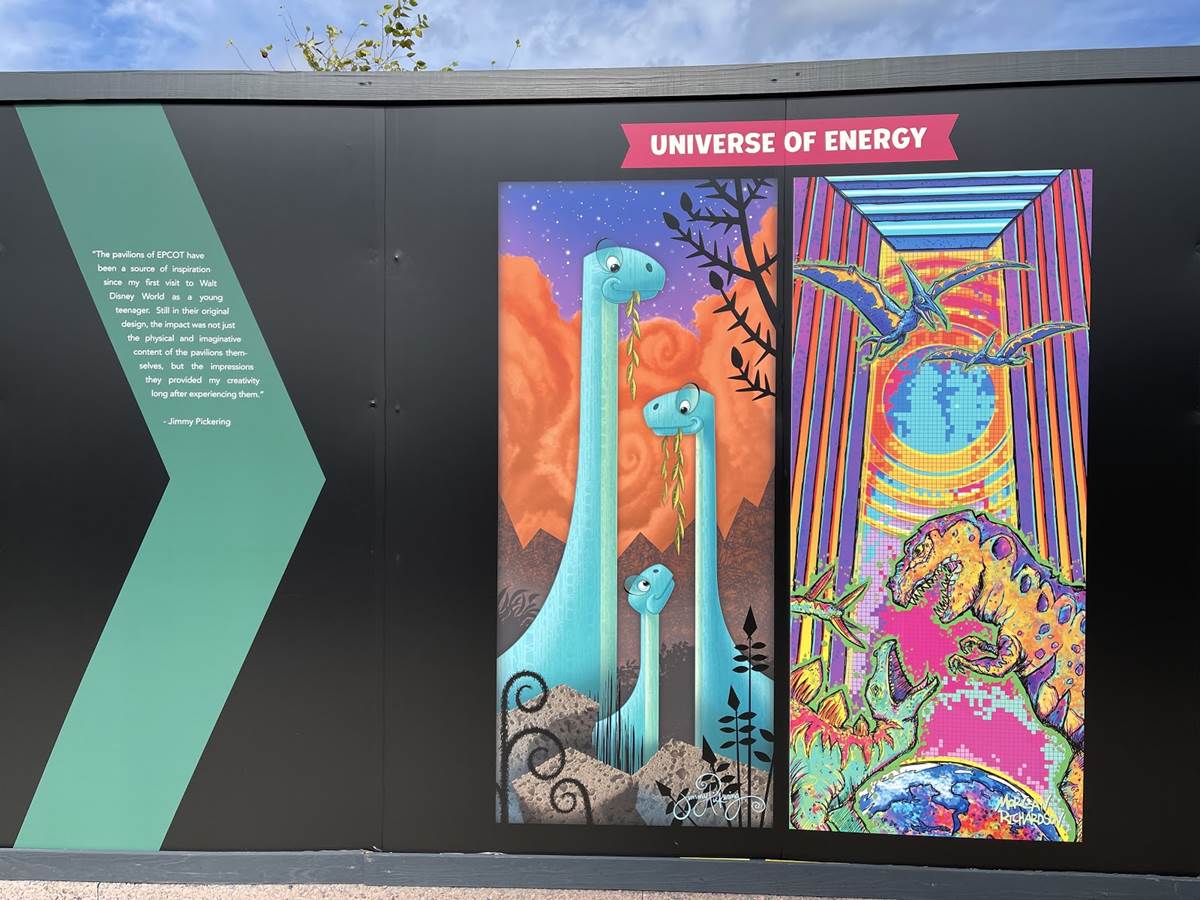 PHOTOS: “Expression Section” Paint-by-Number Mural Opens at Taste of EPCOT  International Festival of the Arts 2021 - WDW News Today