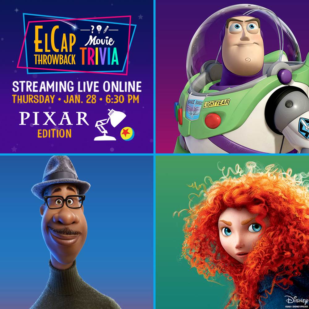 The El Capitan Theatre Will Be Hosting a Pixar Movie Trivia Night January 28