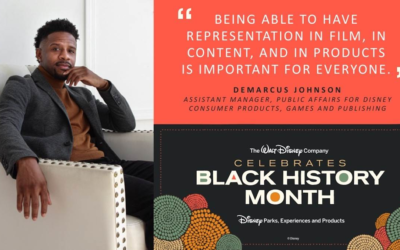 Disney Celebrates Black History Month with Demarcus Johnson, Discusses Representation in Retail