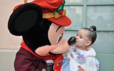 Disney's "The Wish Effect" Make-A-Wish Video Series Continues with Violet Meeting Mickey Mouse at Disneyland