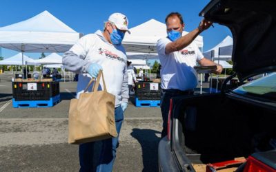 Disneyland Resort Teams Up With Community Action Partnership of Orange County and MOMs Orange County for Drive-Thru Distribution Event