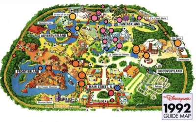 Laughing Place’s Interactive Park Maps Adds Disneyland Paris and Walt Disney Studios Park