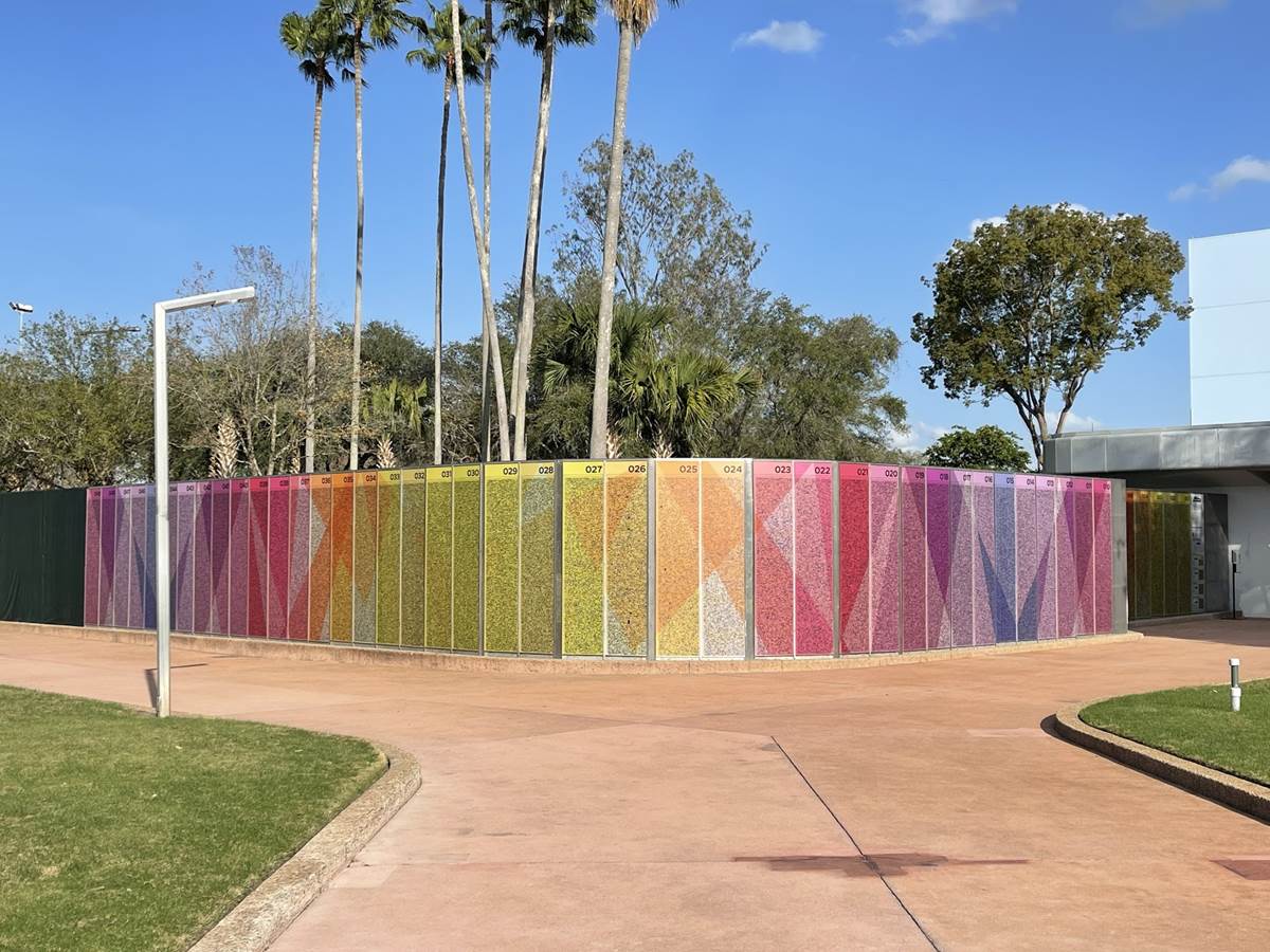 Leave A Legacy Tiles Return Outside Park Gates at EPCOT