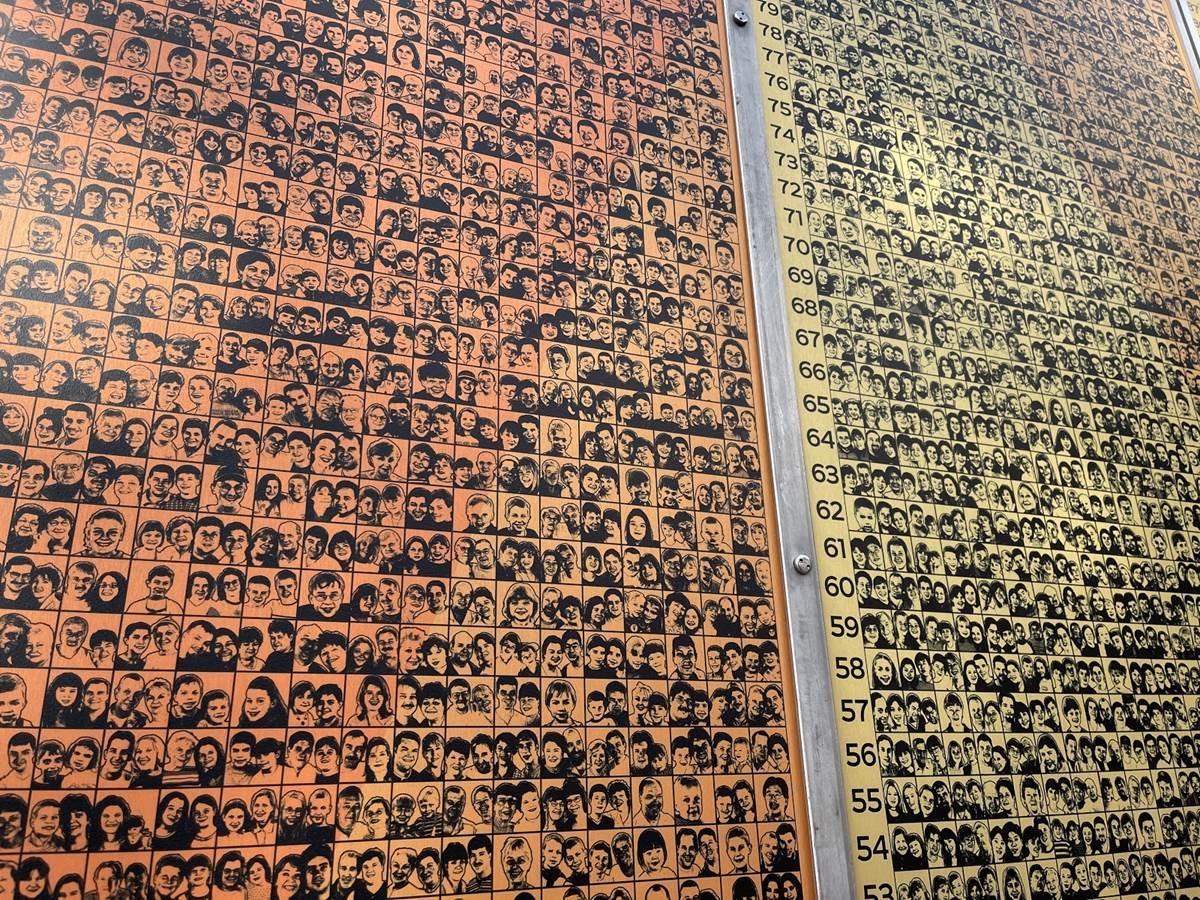 Leave A Legacy Tiles Return Outside Park Gates at EPCOT