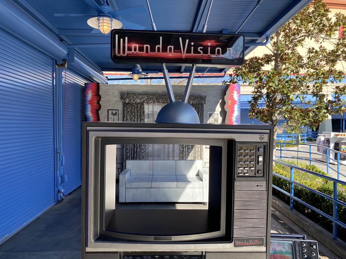 New Wandavision Photo Op Now Available In Disney California Adventure Laughingplace Com