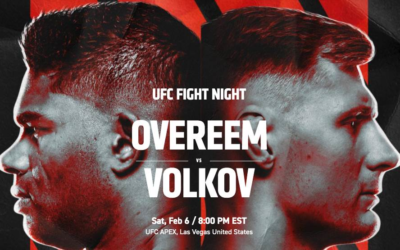 Preview - UFC Fight Night: Overeem vs. Volkov on ESPN+