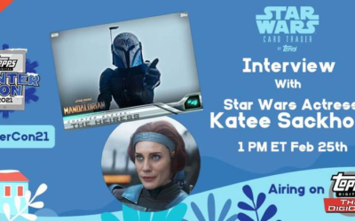 Topps Will Be Hosting an Interview With Katee Sackhoff From "The Mandalorian" on February 25