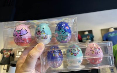 Check Out These New "it's a small world" Eggs Celebrating 55 Years, and a Mickey Easter Bunny Plush
