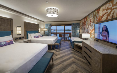 First Look - Newly Reimagined Disney's Polynesian Village Resort Rooms
