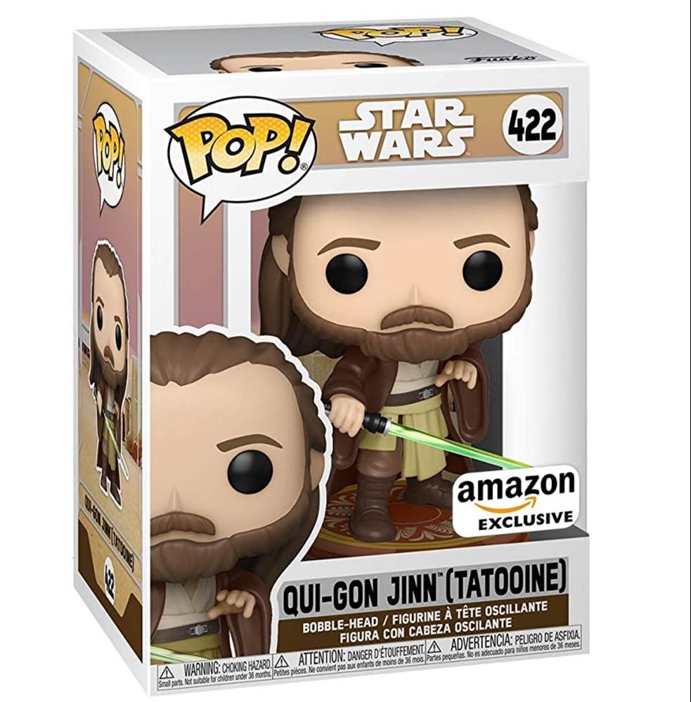 Qui Gon Jinn Pop! Bobblehead Figures 