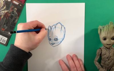 Marvel Draw! Teaches Fans How To Draw Baby Groot
