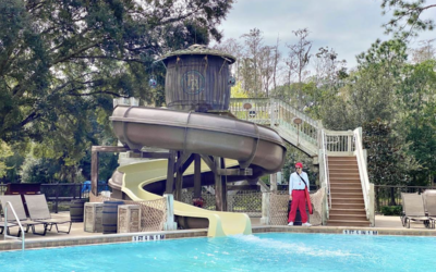 Disney's Fort Wilderness Resort Waterslide and Water Play Area Undergoing Refurbishment Starting April 12th