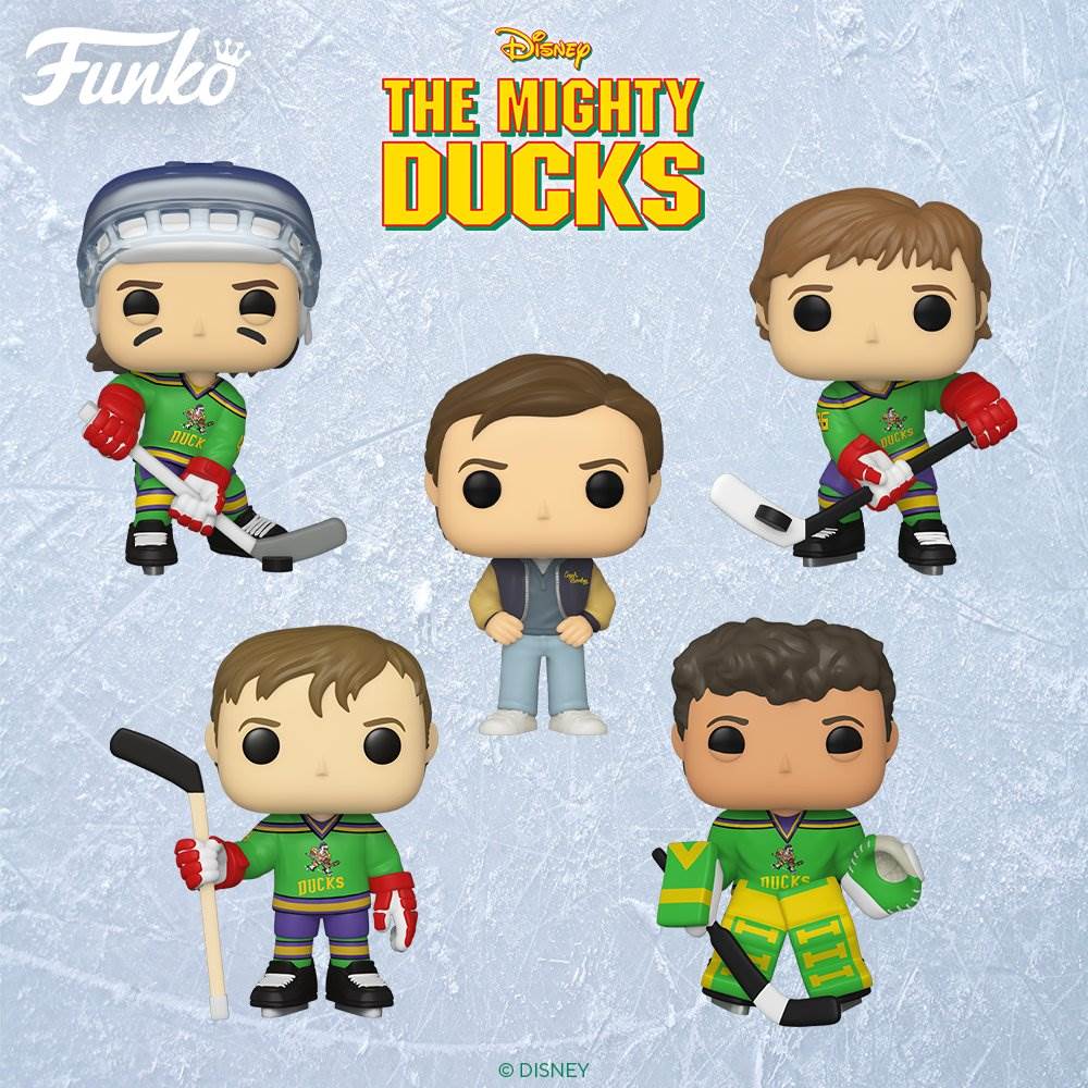 New Funko Figures Featuring Characters "The Mighty Ducks" Coming to GameStop LaughingPlace.com