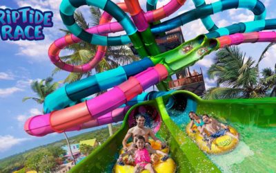 Florida's First Dueling Racer Water Slide, Riptide Race, Opens April 3rd at Aquatica