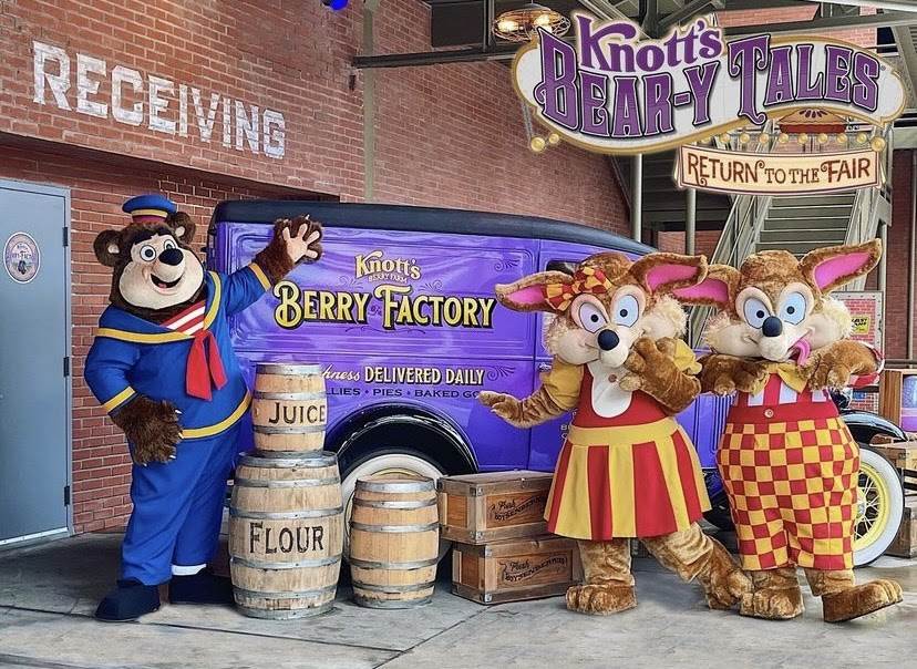Characters Revealed For the Upcoming Attraction Knott’s Bear-Y Tales ...