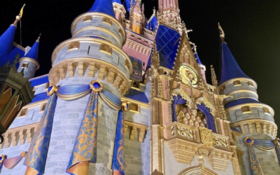 Cinderella Castle Continues Transformation for 50th as Final Draperies Are Installed