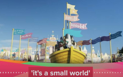 Disneyland Paris Karaoke video series takes a trip on "it's a small world"