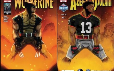 ESPN and Marvel Create Custom Comic Book Covers For 2021 NFL Draft Prospects