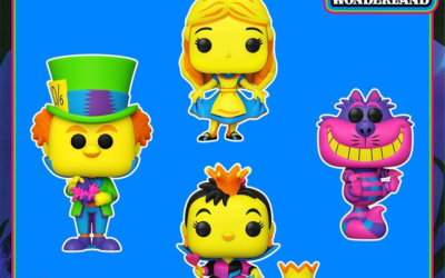 Funko Releases Images of New Blacklight "Alice in Wonderland" Figures Due Out This Spring
