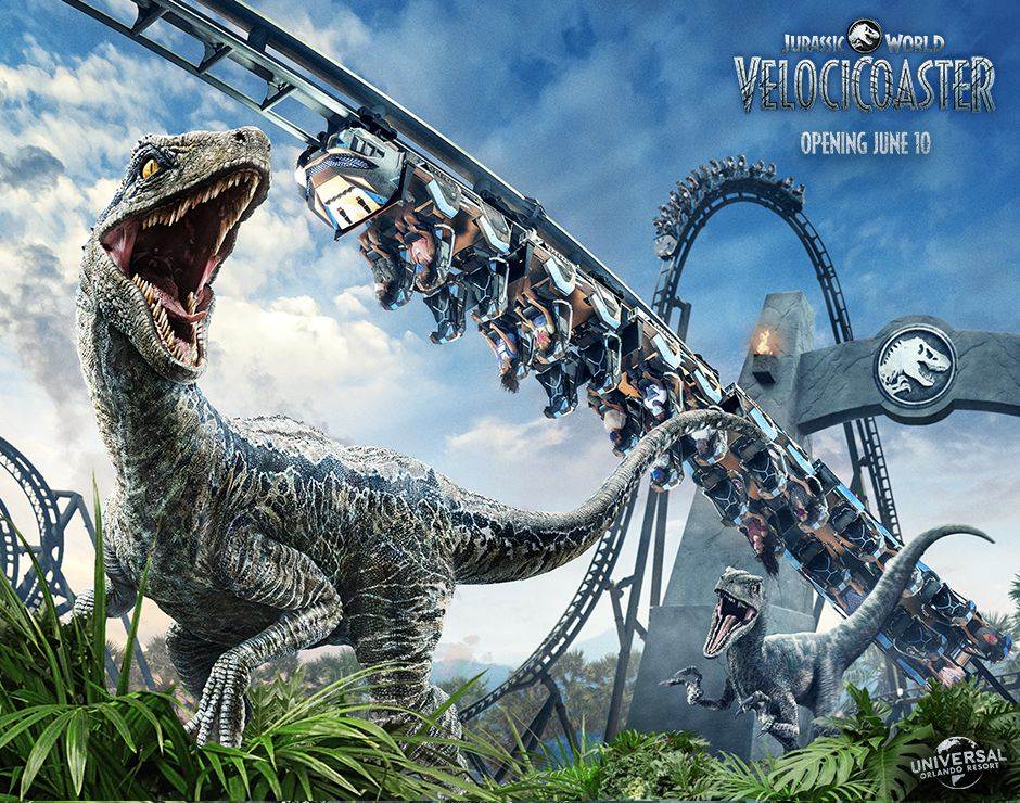 Jurassic World Velocicoaster Opens June 10 2021 At Universal Orlando Resort 