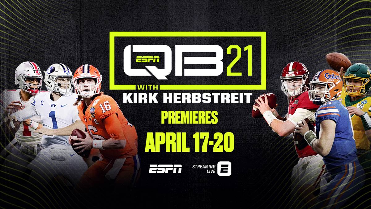 Kirk Herbstreit Headlines New ESPN Series 'QB21' Looking at Top NFL Draft  Quarterback Prospects 