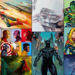 Take a Look at Some of the Art Featured in Disney’s Hotel New York – The Art of Marvel at Disneyland Paris