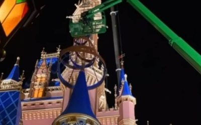 Zach Riddley Shares More Progress on Cinderella Castle for Walt Disney World's 50th Anniversary