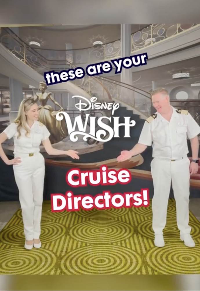 disney cruise director leslie