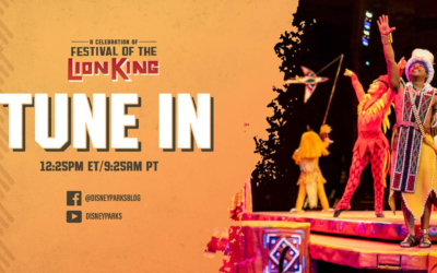 Disney Will Live Stream the First Official Showing of “A Celebration of Festival of the Lion King” on May 15