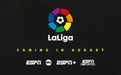 ESPN Signs 8-Year Deal with LaLiga for U.S. Broadcast of Spanish Soccer Games Starting August 2021