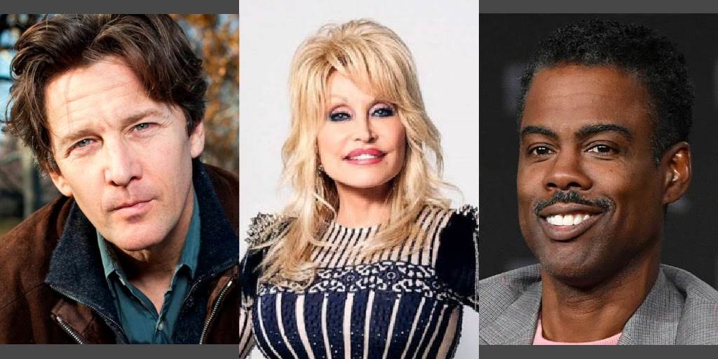 Andrew McCarthy, Dolly Parton, Chris Rock (via THR)