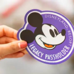 Limited Edition Magnet Disneyland Resort Legacy Passholder Magnet Now Available