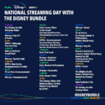 National Streaming Day 2021 With The Disney Bundle