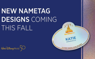 New Nametags Revealed for Walt Disney World Cast Members to Celebrate the 50th Anniversary