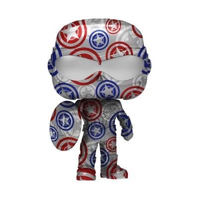 Funko POP! Artist Series: Marvel Patriotic Age - Captain America (Falcon and the Winter Soldier) (Target Exclusive)