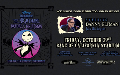 "The Nightmare Before Christmas" Concert Experience is coming to Banc of California Stadium on October 29